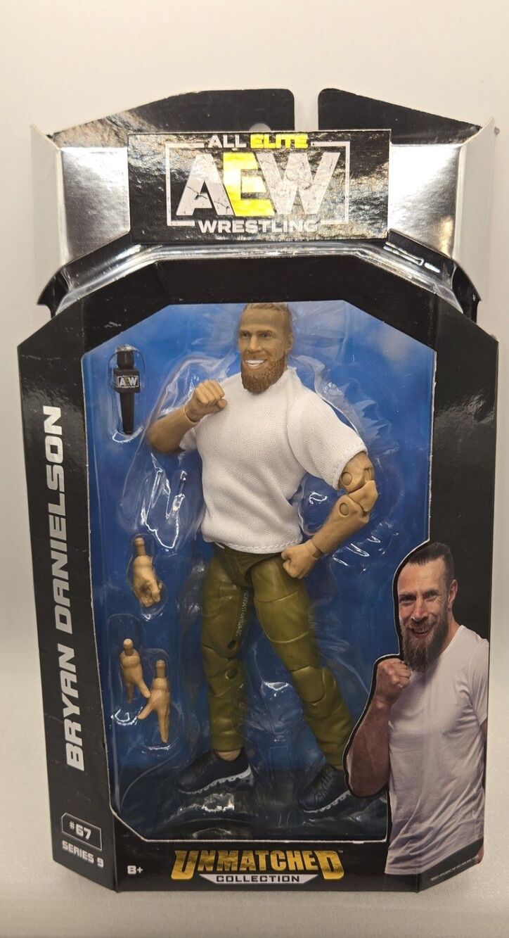AEW Unmatched Series 9 Bryan Danielson Action Figure - NIB!